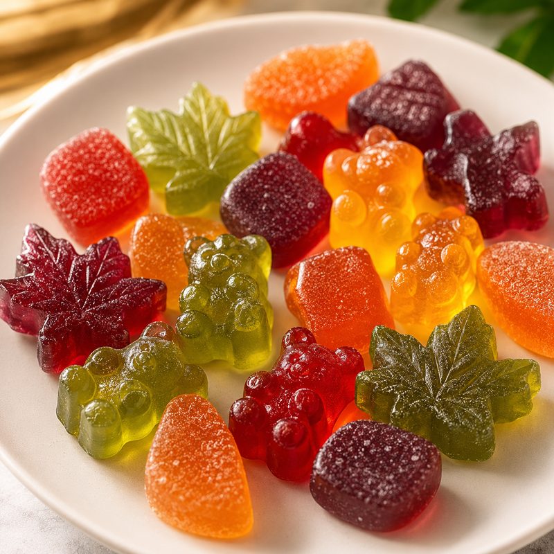 CBD and THC gummies